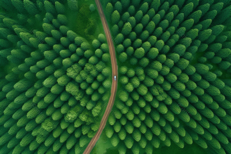 航拍绿色森林公园林间小路摄影图,插画/手绘图,插画/手绘图库,插画/手绘图下载,插画/手绘